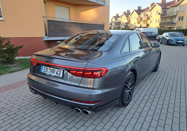 Audi S8 cena 429999 przebieg: 99000, rok produkcji 2020 z Wałbrzych małe 596